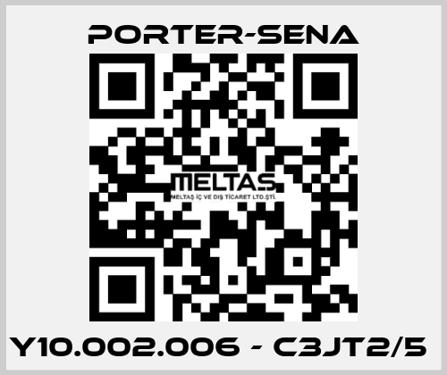 Y10.002.006 - c3jt2/5  PORTER-SENA