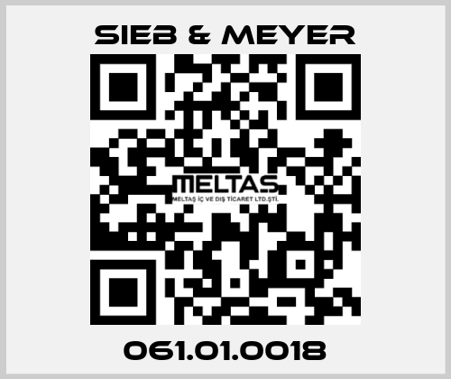 061.01.0018 SIEB & MEYER