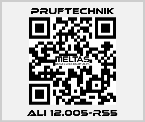 ALI 12.005-RS5 Pruftechnik