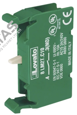 P/N: 001341 Type: 8LM2TC10 Lovato