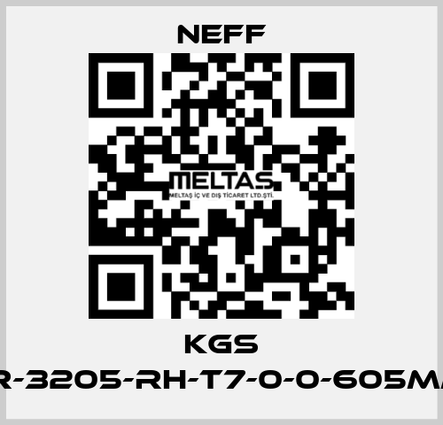 KGS –R-3205-RH-T7-0-0-605mm Neff