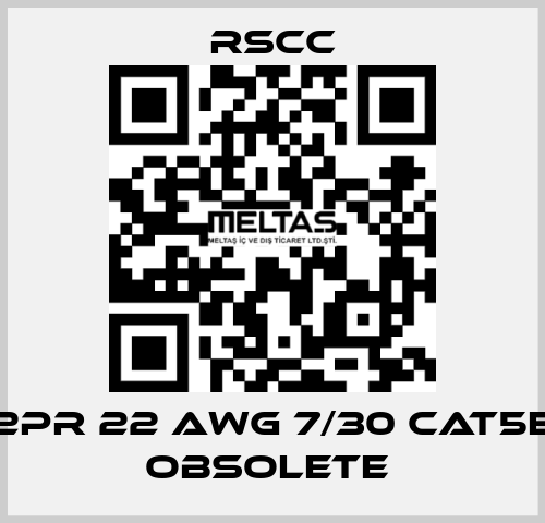 2PR 22 AWG 7/30 CAT5E obsolete  RSCC