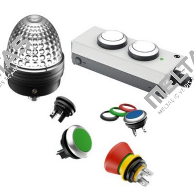1.69507 WHITE / CLEAR, 24V, 10MM DIAMETER Rafi