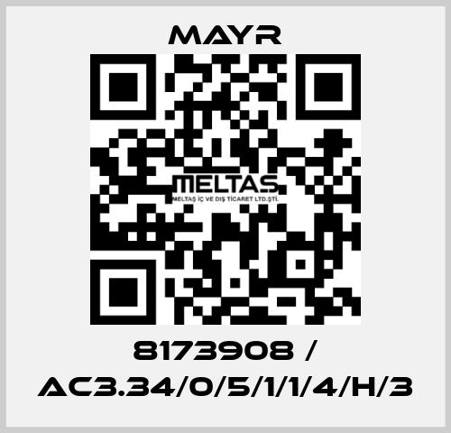 8173908 / AC3.34/0/5/1/1/4/H/3 Mayr