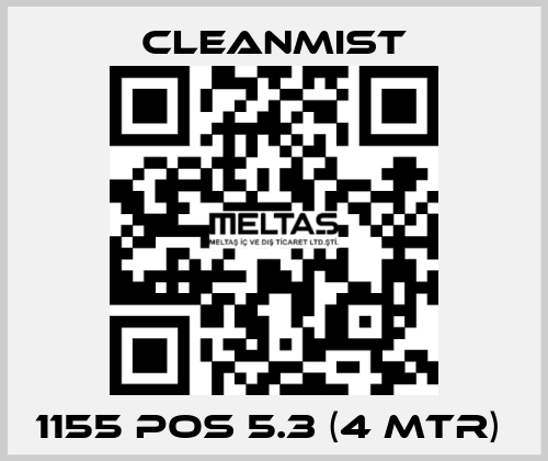 1155 pos 5.3 (4 mtr)  CleanMist