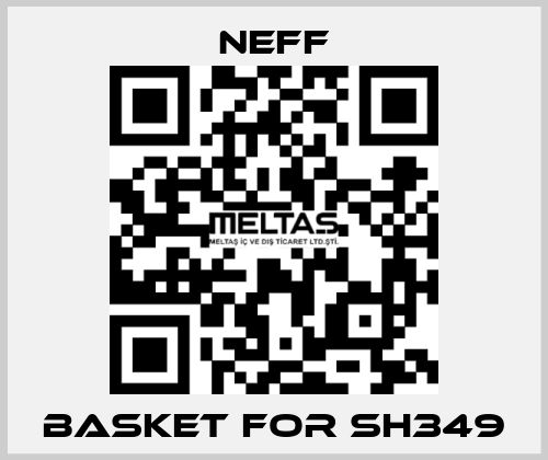basket for SH349 Neff