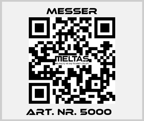 Art. Nr. 5000   Messer