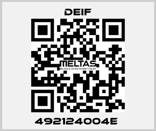 492124004E  Deif