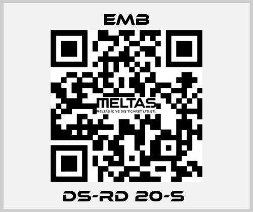 DS-RD 20-S  Emb
