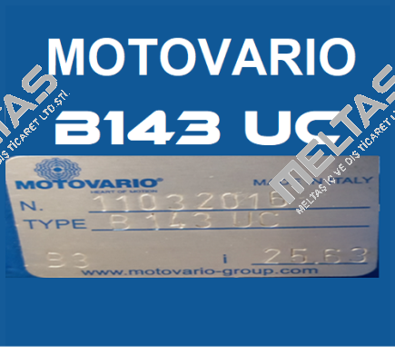 B143UC Motovario
