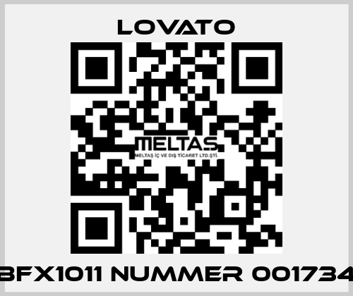 BFX1011 NUMMER 001734 Lovato