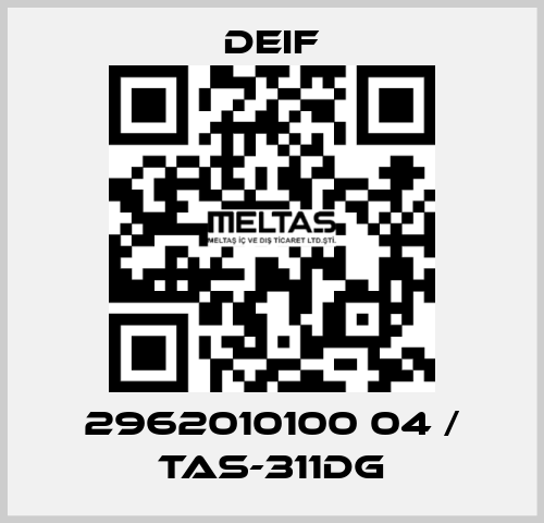 2962010100 04 / TAS-311DG Deif