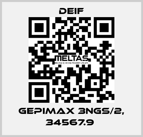 GEPIMAX 3NGS/2, 34567.9  Deif