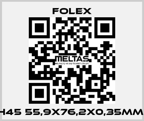 H45 55,9x76,2x0,35mm  Folex