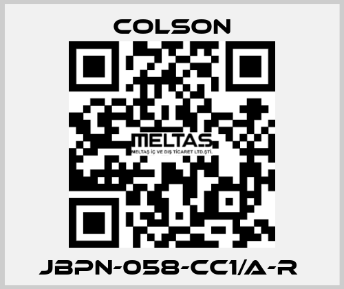 JBPN-058-CC1/A-R  Colson
