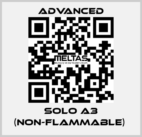 Solo A3 (Non-flammable)  Advanced