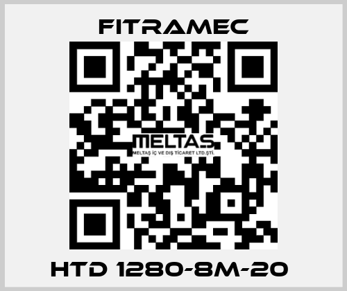 HTD 1280-8M-20  FITRAMEC