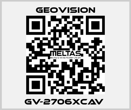 GV-2706XCAV  GeoVision