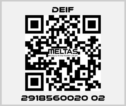 2918560020 02 Deif