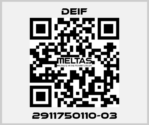 2911750110-03 Deif