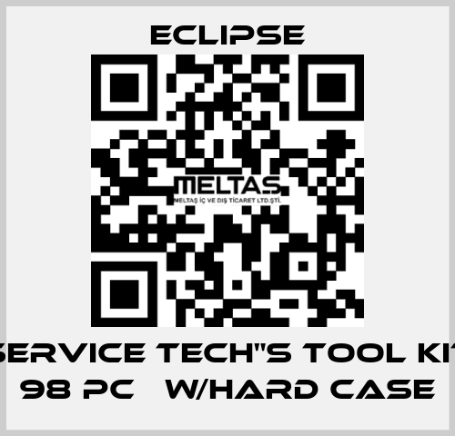 SERVICE TECH"S TOOL KIT 98 PC   w/HARD CASE Eclipse