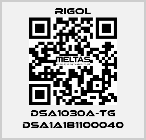 DSA1030A-TG DSA1A181100040 Rigol