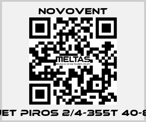 JET PIROS 2/4-355T 40-8 Novovent