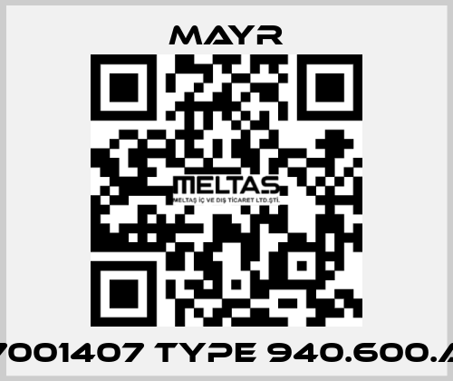7001407 Type 940.600.A Mayr
