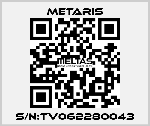 S/N:TV062280043 Metaris