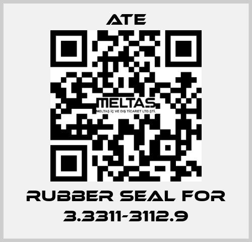 rubber seal for 3.3311-3112.9 Ate