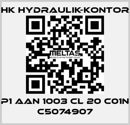 P1 AAN 1003 CL 20 C01N C5074907 HK HYDRAULIK-KONTOR