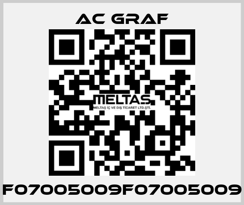 F07005009F07005009 AC GRAF