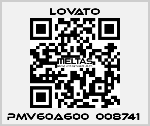 PMV60A600  008741  Lovato