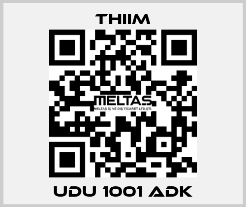 UDU 1001 ADK Thiim
