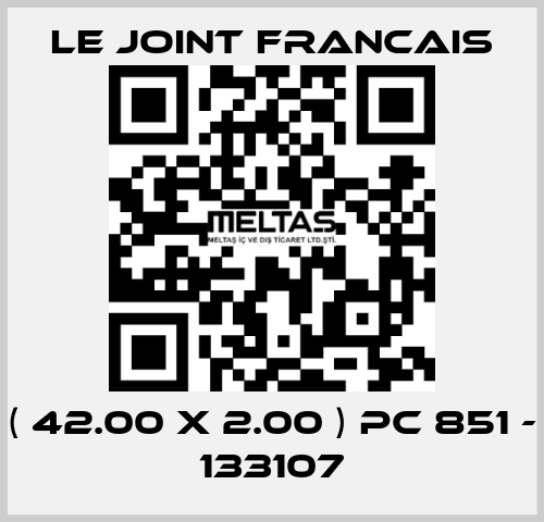 ( 42.00 X 2.00 ) PC 851 - 133107 LE JOINT FRANCAIS