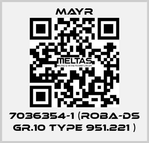 7036354-1 (ROBA-DS Gr.10 Type 951.221 ) Mayr