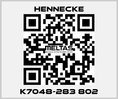 K7048-283 802 Hennecke