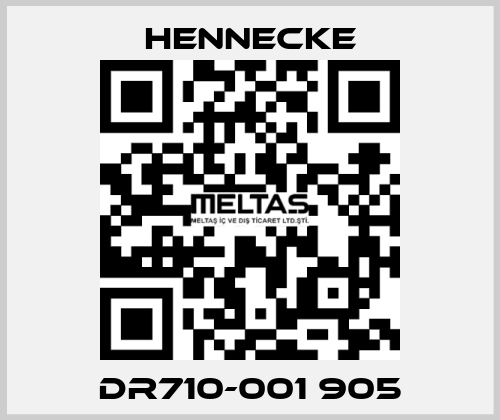 DR710-001 905 Hennecke
