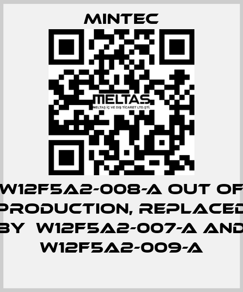 W12F5A2-008-A out of production, replaced by  W12F5A2-007-A and W12F5A2-009-A MINTEC
