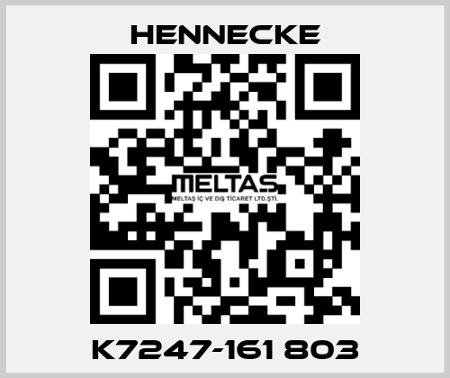 K7247-161 803 Hennecke