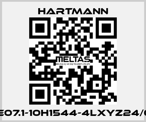 WE07.1-10H1544-4LXYZ24/0H Hartmann