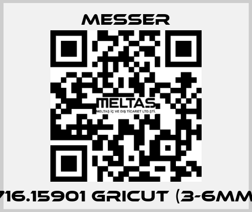 716.15901 Gricut (3-6mm) Messer