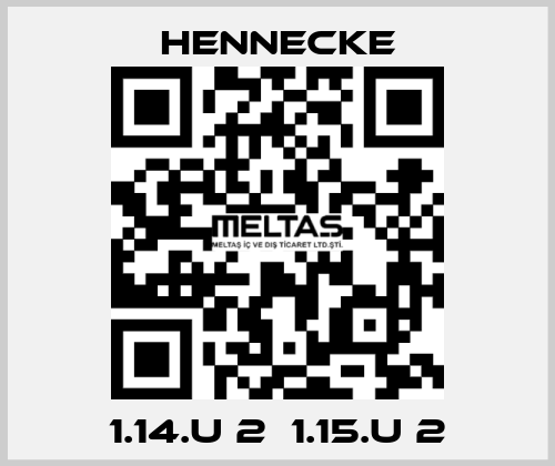 1.14.U 2  1.15.U 2 Hennecke