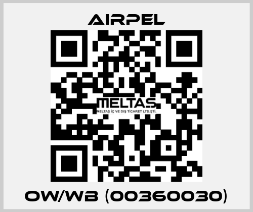 OW/WB (00360030) Airpel