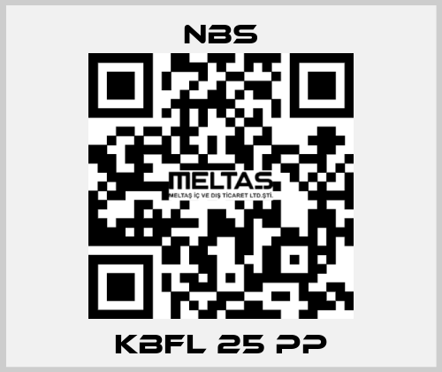 KBFL 25 PP NBS