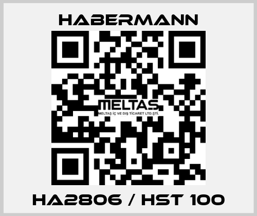HA2806 / HST 100 HABERMANN