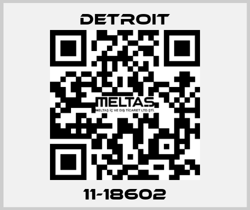 11-18602 Detroit