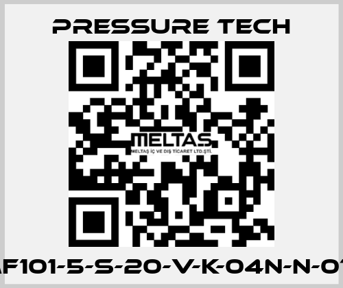 MF101-5-S-20-V-K-04N-N-015 Pressure Tech