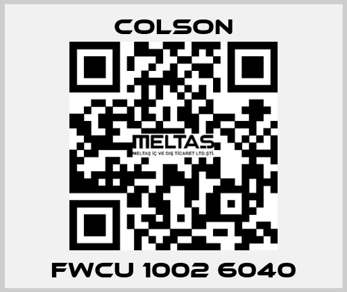 FWCU 1002 6040 Colson