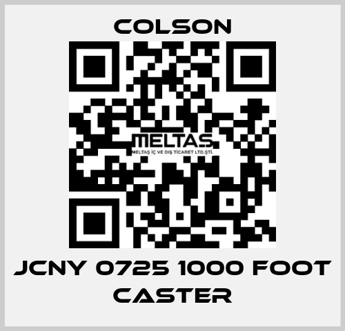 JCNY 0725 1000 FOOT CASTER Colson